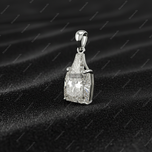 จี้เพชรทรงสี่เหลี่ยมเจ้าหญิงแบบธรรมชาติสำหรับทำสร้อยคอ - Product Image 6