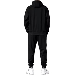Conjunto Deportivo de Felpa para Hombre, Personalizado, Transpirable, de Otoño, Pantalón Largo y Sudadera, Ropa Deportiva de Algodón, Económico - Product Image 4