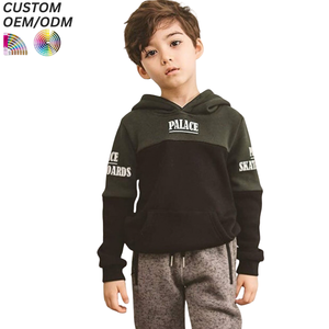 Sweat-shirt à capuche en coton tricoté anti-rétrécissement pour bébés et enfants (garçons et filles) - Product Image 5