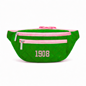 Alfa |   Kapa |   Riñonera Casual de Cordura Alpha Sorority, Bolso Bandolera Ajustable para Mujer, Riñonera de Viaje - Product Image 2