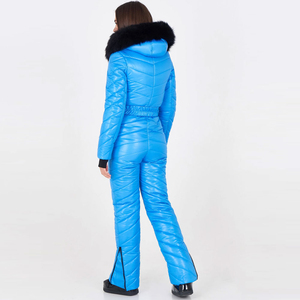 Trajes Cortavientos de Montaña para Mujer, Diseño Personalizado con Contraste de Color, Ropa de Esquí y Snowboard para Trabajo al Aire Libre, Polartec - Product Image 4