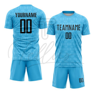 Nuevos Uniformes de Fútbol Transpirables de Manga Corta Sublimados para Hombre, Secado Rápido, Diseño OEM para Equipos - Product Image 6