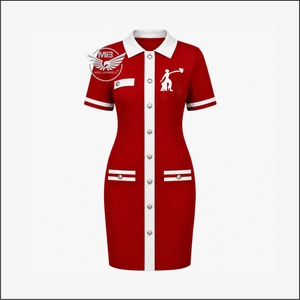 Vestido Largo Personalizado de Diseño Nuevo para Mujer, Estilo Sorority HBCU, Primavera-Verano, Ecológico, Cintura Natural, Bambú/Algodón, Antiarrugas - Product Image 1