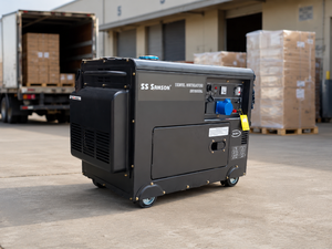 Générateur diesel silencieux SS Samson 6S00DEL 5KW, démarrage électrique, refroidissement par air, 230V 50Hz, usage commercial - Product Image 1
