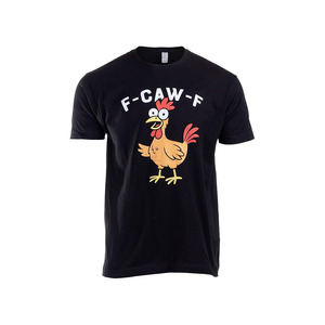 Camiseta F Caw F - Camisetas Divertidas para Hombre con Diseño de Pollo, Cuervo, Águila y Gallo, Camiseta Divertida F Caw F para Hombre o Mujer - Product Image 1