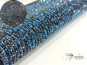 Cadena de Cristales AB Color Durazno Claro A-1864, Cadena de Cristales Premium para la Fabricación de Joyas, Adornos para Vestidos de Novia y Prendas de Vestir - Product Image 2