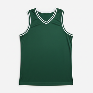 Nueva Camiseta de Baloncesto sin Mangas con Bordado Cosido, Venta al por Mayor, Ajustada, Transpirable, 100% Poliéster - Product Image 4
