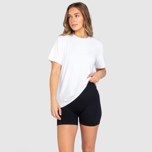 Camisetas de Mujer de Moda, las Más Populares, de Alta Calidad, de Manga Corta, de Color Sólido, para Venta en Línea, Personalizadas - Product Image 1