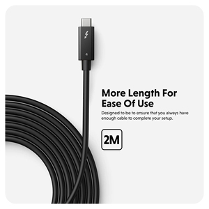 Cable activo HyperDrive THUNDERBOLT 4 (2.0M) para dispositivos Thunderbolt 4 y 3, USB4 y USB-C - Product Image 3