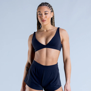 Top Deportivo de Yoga para Mujer, Alta Elasticidad, Secado Rápido, Ajustable, Estilo Halter, Sin Costuras, 3 a 5 Piezas - Product Image 1