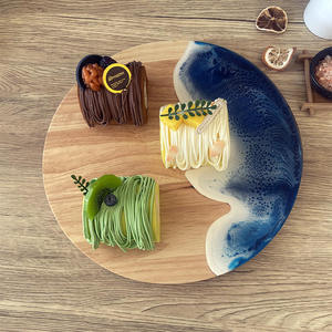 Elegante Tabla de Cortar de Bambú |   Tabla de Cortar de Diseño Moderno para Preparación de Alimentos y Servicio a la Mesa - Product Image 4