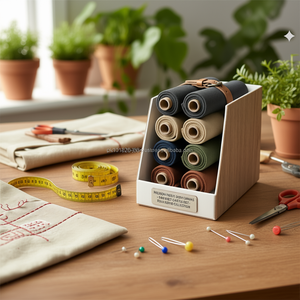 Tela de Lona de Algodón 100% Certificada OEKO-TEX, 450 g/m², para Bolsas de Compras Ecológicas y Resistentes - Product Image 3