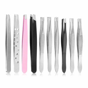 Pince à épiler en acier inoxydable 2026, pince à cheveux, tondeuse à sourcils, pince pour extensions de cils, outils de maquillage et de beauté - Product Image 2