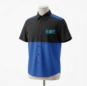 Chemise technique boutonnée pour moto, uniforme de course, vêtements d'extérieur, logo personnalisé, chemise de course F1 - Product Image 2