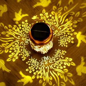 Magico colibrì solare lanterna di proiezione-incantevole LED ombra Art per arredamento giardino all'aperto - Product Image 3