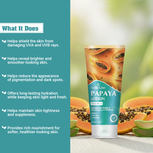 โลชั่นบำรุงผิวมะละกอผสมสารกันแดด SPF 15 สำหรับผู้ชายและผู้หญิง ใช้ได้ทุกวัน ราคาถูกจากอินเดีย จำหน่ายราคาส่ง - Product Image 2
