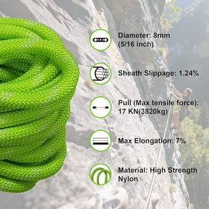 Cuerda de Nylon de 8mm de Alta Calidad Diseñada para Brindar Resistencia, Durabilidad y Rendimiento Versátil en Obras de Construcción - Product Image 3