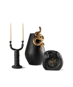 Jarrón de Hierro Hecho a Mano Estilo Art Deco con Diseño de Serpiente para Decoración de Mesa de Cumpleaños ZAHID EXPORTS - Product Image 1