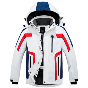 Waterproof Windproof Breathable Thermal Vintage Washed Hooded Bomber <b>Jacket</b> Outdoor Winter Skiing Snowboarding - Product Image 5