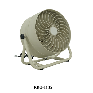 Ventilateur sur pied oscillant à moteur AC robuste 180W, débit d'air puissant, classe A++ d'efficacité énergétique pour usage commercial/industriel - Product Image 1