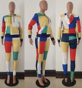 Chándal de diseño de logotipo personalizado para mujer, ropa de entrenamiento Unisex, traje de sudor de alta calidad - Product Image 6