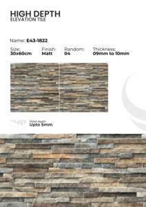 Carreaux de sol et de mur en porcelaine de qualité supérieure 30x60cm Texture mate Résistants aux rayures Résistants à l'eau Carreaux en céramique Fournisseur d'exportation - Product Image 2