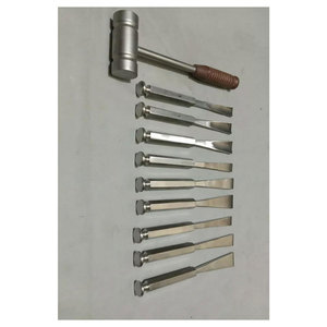 Osteotome, ciseaux à os, manche en fibre, 10 pièces, instrument chirurgical orthopédique, outil de coupe osseuse de précision, réutilisable, qualité médicale - Product Image 4