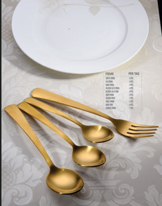 Couverts lumineux de signature, redéfinissant l'élégance royale moderne pour les repas, avec un prestige lumineux sur la table. - Product Image 3