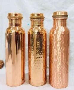 Copper Bottle Set for Luxury Hotel Rooms Copper Serving Set with Tumbler for Dining <b>Table</b> Bulk Copper Flask Set for Hotels - Product Image 6
