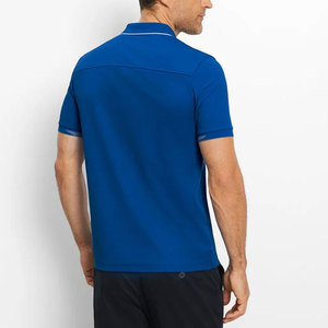 Turn Down Collar Design <b>Half</b> Botton Closure Men Polo <b>Shirts</b> Short Sleeve Custom Private Label Men Polo <b>Shirts</b> - Product Image 2