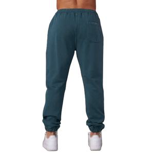 Pantalon de jogging athlétique taille haute tendance pour hommes, vêtements décontractés avec tissu en coton confortable et poches - Product Image 4