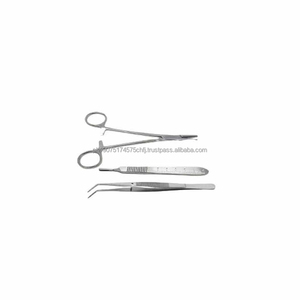 Ensemble de base d'instruments chirurgicaux manuels pour microchirurgie de la main Medivolve, en acier inoxydable de qualité supérieure, certifié CE ISO Classe I - Product Image 5