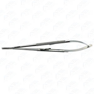 คีมใส่เข็มขนาด7.8นิ้วเครื่องมือผ่าตัดขนาดเล็กชุดสเตนเลสสตีลคีมที่ใส่เข็มขนาดเล็กเครื่องมือทางการแพทย์ - Product Image 4