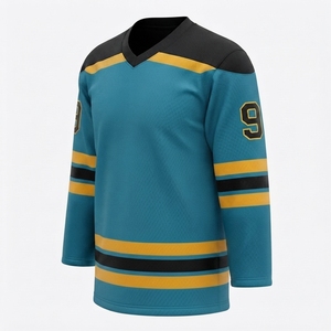 Maillot de hockey sur glace moderne, vêtement sportif léger le plus vendu, avec fournisseur OEM pour étiquettes privées et tailles personnalisées - Product Image 4
