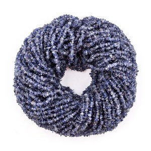 Cuentas de Iolita Natural en Bruto con Forma de Chip, Piedras Preciosas Sueltas de 3MM a 12MM, Cuentas de Piedra Rústica, Precio al por Mayor a Granel para Suministros de Fabricación de Joyas - Product Image 5