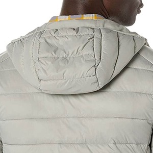 Chaquetas de Invierno para Hombre con Logotipo Personalizado OEM, Chaquetas Acolchadas de Secado Rápido con Capucha, Cálidas para Uso en Exteriores, Material Sólido, Mejor Precio Bajo - Product Image 5