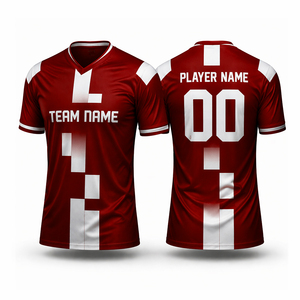 Camiseta de Fútbol Transpirable Más Vendida, Nuevo Modelo con Logotipo, Camiseta de Fútbol, Compra Ropa Deportiva para Hombre, Camiseta - Product Image 5