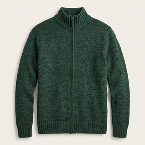 Suéter cárdigan de mezcla de lana para hombre, mezcla de lana cálida y cierre frontal clásico con botones, fabricante y proveedor mayorista de prendas de punto personalizadas - Product Image 6