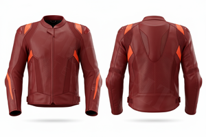 Trendy Apparel Safety Motorcycle Riding Jacket PU Leather Armored Protective Breathable Racing Motorbike Gear Mesh Panel Jackets - Product Image 6