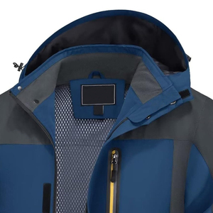 Veste de pêche pour homme, personnalisée en usine, de haute qualité, imperméable, respirante, imprimée, à séchage rapide, anti-UV, avec logo personnalisé - Product Image 5