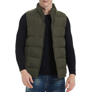 Top Trending Winter Wear Fashionable Men Puffer <b>Vest</b> New Design Slim Fitness Plain Blank Puffer Down <b>Vest</b> Men OEM Serviced - Product Image 6