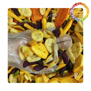 Natural <b>Dried</b> Mixed Fruit and <b>Vegetable</b> Chips Vacuum Fried Healthy Snack Bulk Export Supplier - Product Image 4