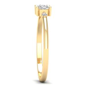 Anillos de Moissanita REYES con Corte Ovalado de 0.78Ct en Plata de Ley 925, Regalo de Boda, Joyería Fina para Mujer, Regalo de Aniversario - Product Image 3