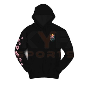 Sweat à capuche personnalisé en coton/polyester pour hommes et femmes - Product Image 1