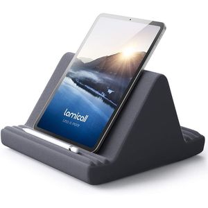 Great Gifts Soft Tablet Pillow <b>Stand</b> for Bed 6 Viewing Angles Dock Holder for 4-13" Tablets Lap <b>PC</b> <b>Stands</b> - Product Image 1