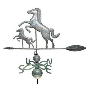 Indicador de Viento con Forma de Ballena, Adorno Metálico para Jardín, Estilo Tradicional, Acabado Pintado, Decoración de Exterior con Forma de Animal - Product Image 4