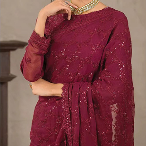 <b>Women</b> Silk <b>Saree</b> with Luxurious Texture Traditional Borders and Graceful Draping <b>for</b> Wedding Ceremonies and Festive Occasions - Product Image 4