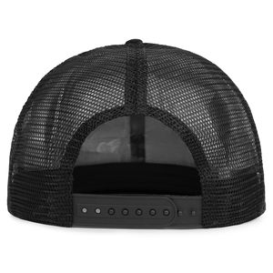 Gorra Trucker Negra de Malla de 6 Paneles, Ajustable, Sólida, Informal, para Adultos, Primavera Verano, Transpirable, Protección Solar, Unisex - Product Image 6