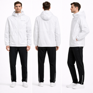 Chaqueta Cortavientos para Hombre, Personalizable, Impermeable, Antiarrugas, de Última Tendencia, Chaquetas para Hombre B2B - Product Image 5