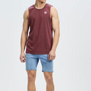 Latest Design Quick Dry Breathable Knitted Men Gym Stringer Tank <b>Top</b> Comfortable Made in Pakistan - Product Image 4